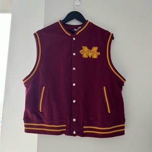 H&M Sex Education Varsity Dolphins Vest
